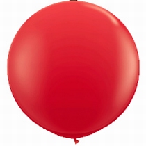 Reuzenballon, rood