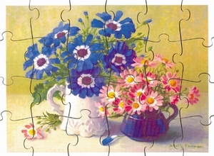 A3 puzzel Bloemenpracht