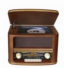 Nostaligische radio met cd-speler