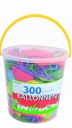 300 ballonnen in emmer of box