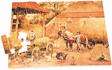 A3 puzzel De laatste hooivracht 