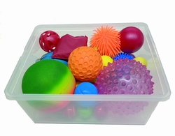 Set Multi-sensorische ballen/tastmateriaal 