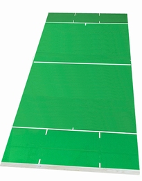 Koersbal- &  Carpet Bowls speelmat 4x2 meter 