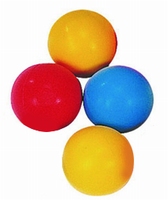 Set van 4 zachte schuimballetjes 9cm 
