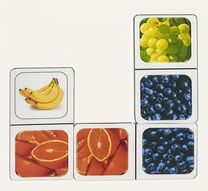 Geheugenspel domino Fruit 